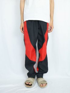 画像2: 80's NIKE 紺タグ "AIR JORDAN" ナイロントラックパンツ BLACK L (2)