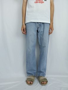 画像2: 2000's Levi's 501 USA製 デニムパンツ W33 (2)