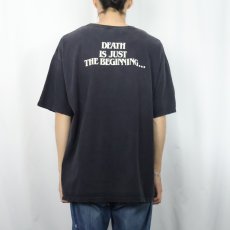画像3: 2000's RE-ANIMATOR ホラー映画プリントTシャツ BLACK (3)