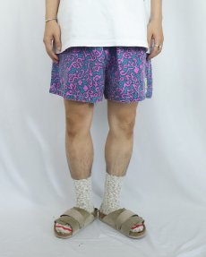 画像2: 80〜90's FROGBALL 総柄 コットンスイムショーツ XL (2)