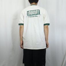 画像4: 90's〜 The Smugglers ロックバンド プリントリンガーTシャツ L (4)