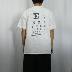 画像4: 90's The Fixx USA製 "Elemental" サイン入り ロックバンドアルバムTシャツ XL (4)