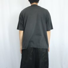 画像3: James Joyce 小説家 アートプリントTシャツ BLACK (3)