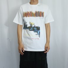 画像3: Frank Lloyd Wright 建築家 アートプリントTシャツ M (3)