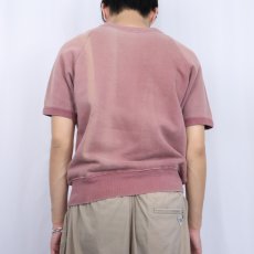 画像3: 60's 無地 半袖ラグランスウェット (3)
