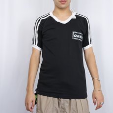 画像2: 90's oasis USA製 ロックバンド プリントリンガーTシャツ BLACK M (2)