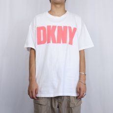 画像3: 90's DKNY USA製 ロゴプリントTシャツ ONESIZE (3)