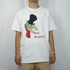 画像2: 90's A Chrisymas Carol USA製 "Bah Humbug" 映画プリントTシャツ XL (2)