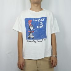画像2: 90's Dr.Seuss THE CAT IN THE HAT キャラクタープリントTシャツ (2)