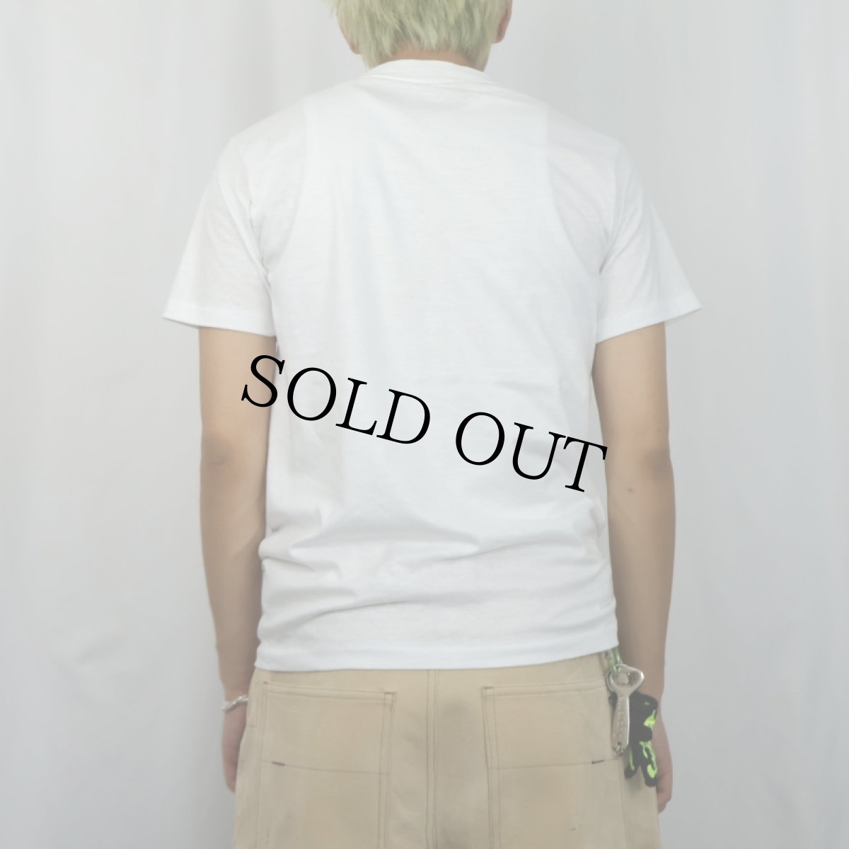 画像3: 80's USA製 "I'M A VIRGIN(this is a very old shirt)" プリントTシャツ M (3)