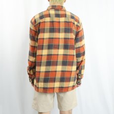 画像3: 2020AW Patagonia チェック柄 ヘビーネルシャツ L (3)
