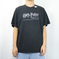 画像2: 2000's Harry Potter 映画プリントTシャツ BLACK XL (2)