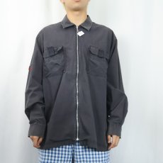 画像2: OLD NAVY コットンジップジャケット L (2)