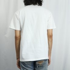 画像3: 90's Raffaello USA製 "二人の天使" アートプリントTシャツ M (3)