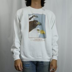 画像2: 90's LIBERTY GRAPHICS USA製 "Diana Dee Tyler" アートプリントスウェット XL (2)