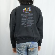 画像3: 90's Monterey Jazz Festival ミュージックフェスティバル プリントスウェット BLACK M (3)