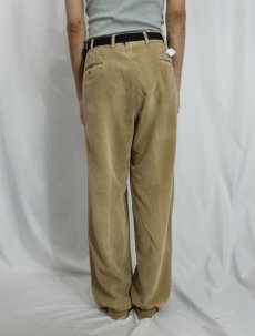 画像3: Brooks Brothers 2タック コーデュロイパンツ W33 (3)