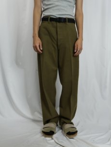 画像2: 40's U.S.ARMY ウールトラウザーズ W31 (2)