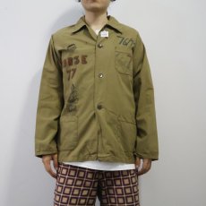 画像3: 70's FRENCH ARMY "WAR-ART" コットンジャケット SIZE42 (3)