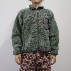 画像2: 2000's Patagonia USA製 クラシックレトロカーディガン S (2)