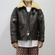 画像2: 40's U.S.NAVY M-445B フライトジャケット SIZE38 (2)