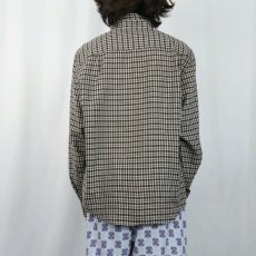画像3: PENDLETON チェック柄 ウールボタンダウンシャツ XL (3)