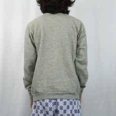 画像3: 80's USA製 "UNIVERSITY RHODE ISLAND" プリントラグランスウェット XL (3)