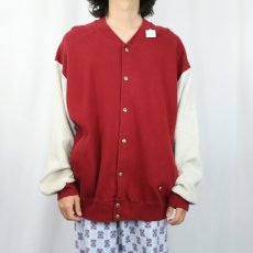画像2: 90's RUSSELL ATHLETIC USA製 "HIGH COTTON" スウェットスタジャン L (2)