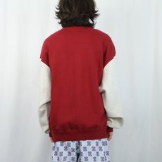 画像3: 90's RUSSELL ATHLETIC USA製 "HIGH COTTON" スウェットスタジャン L (3)