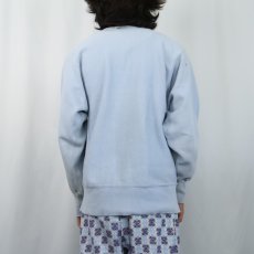 画像3: 90's Chamipon REVERSE WEAVE USA製 目付き スウェット L (3)
