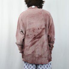画像3: 90's USA製 REVERSE WEAVE TYPE "NEW ENGLAND..." プリントフェードスウェット XL (3)