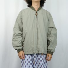 画像2: 90's GAP コットンジップジャケット S (2)