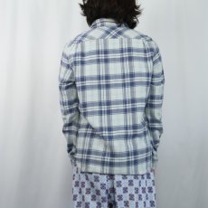 画像3: Ralph Lauren DENIM&SUPPLY チェック柄 ヘビーネルシャツ S (3)