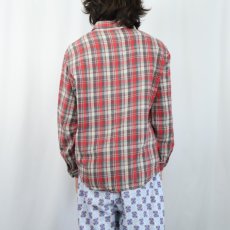 画像3: 70〜80's BIG MAC チェック柄 ヘビーネルシャツ L (3)