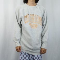 画像2: Champion REVERSE WEAVE "COLORADO" プリントスウェット (2)