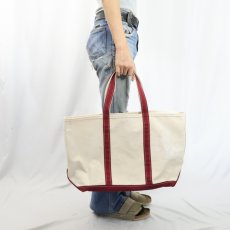 画像2: 80's L.L.Bean "BOAT AND TOTE" キャンバストートバッグ LARGE (2)