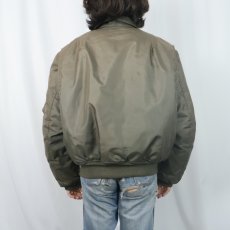 画像3: 70's U.S.AIR FORCE CWU-45/P "TYPE A" フライトジャケット XL (3)