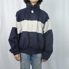 画像3: 80〜90's Burberrys' リバーシブル コットンジップジャケット NAVY XL (3)