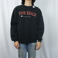 画像2: 90's The Edge USA製 アクション映画プリントスウェット BLACK XL (2)