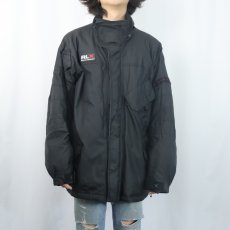 画像2: RLX POLO SPORT Ralph Lauren 中綿入り ナイロンマウンテンジャケット BLACK L (2)