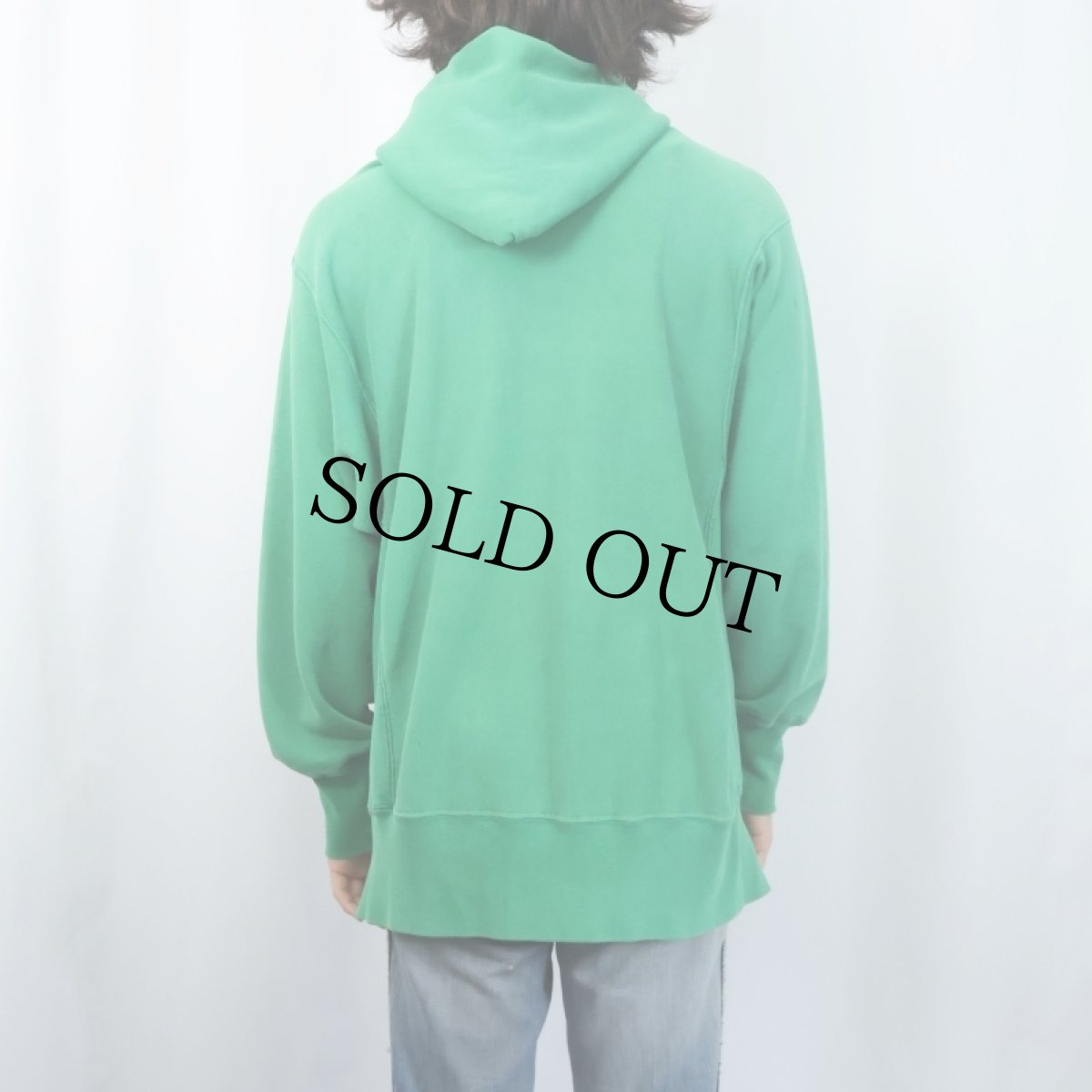 画像3: 80's Champion REVERSE WEAVE トリコタグ USA製 目無し スウェットジップパーカー L (3)