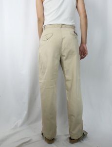 画像3: 90's POLO Ralph Lauren USA製 2タック チノトラウザーズ W31 (3)