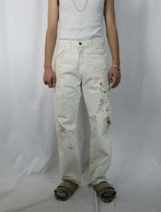 画像2: Dickies ペンキペイント コットンペインターパンツ W33 (2)