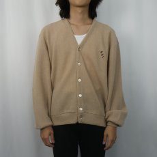 画像2: 70〜80's ROBERT BRUCE×Anorld Palmer USA製 アルパカニットカーディガン XL (2)