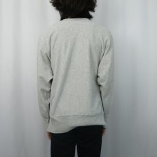 画像3: 90's Champion REVERSE WEAVE USA製 "WORCESTER ACADEMY" 染み込みプリントスウェット L (3)