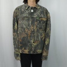 画像2: Wrangler Outdoor GEAR リアルツリーカモ柄 デニムジャケット XL (2)