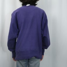 画像3: 90's Campion REVERSE WEAVE ペンキペイント 目付きスウェット L (3)