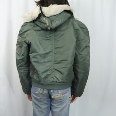 画像3: 80〜90's 民生品 ALPHA INDUSTRIES,INC. N-2B フライトジャケット LARGE (3)