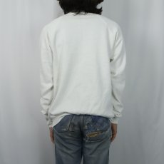 画像3: 90's USA製 フォトプリントラグランスウェット XL (3)