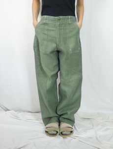 画像2: 70's U.S.ARMY ベイカーパンツ W31 (2)
